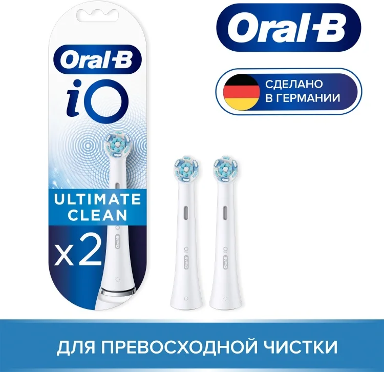 Насадки к зубной щетке Oral-B iO Ultimate Clean White купить,0