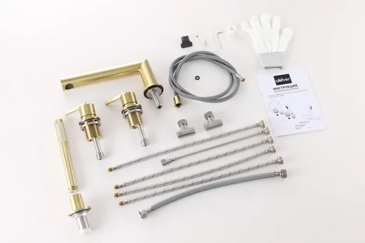 Смеситель Abber Perfekte 316 AF8A13BG золотистый