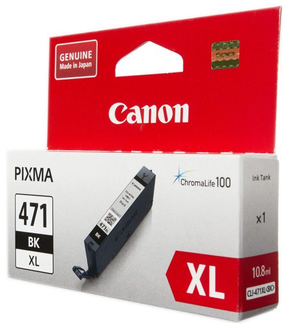 Картридж Canon CLI-471XL 0346C001 черный купить,NaN
