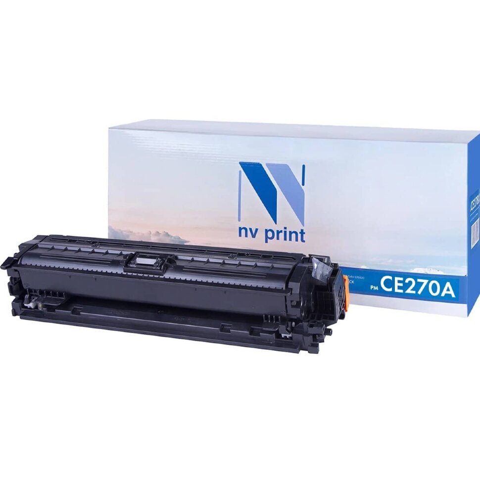 Картридж HP CE270A для HP Color LaserJet черный купить,NaN