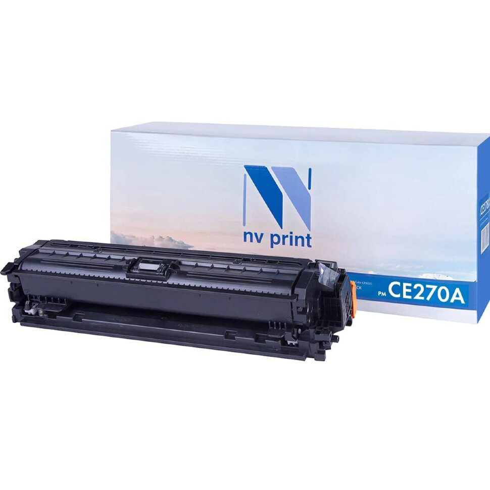 Картридж HP CE270A для HP Color LaserJet черный купить,NaN