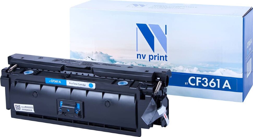 Картридж HP CF361A Cyan для HP Color LaserJet голубой купить,NaN