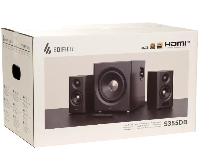 Акустическая система Edifier S355DB 2.1 Walnut