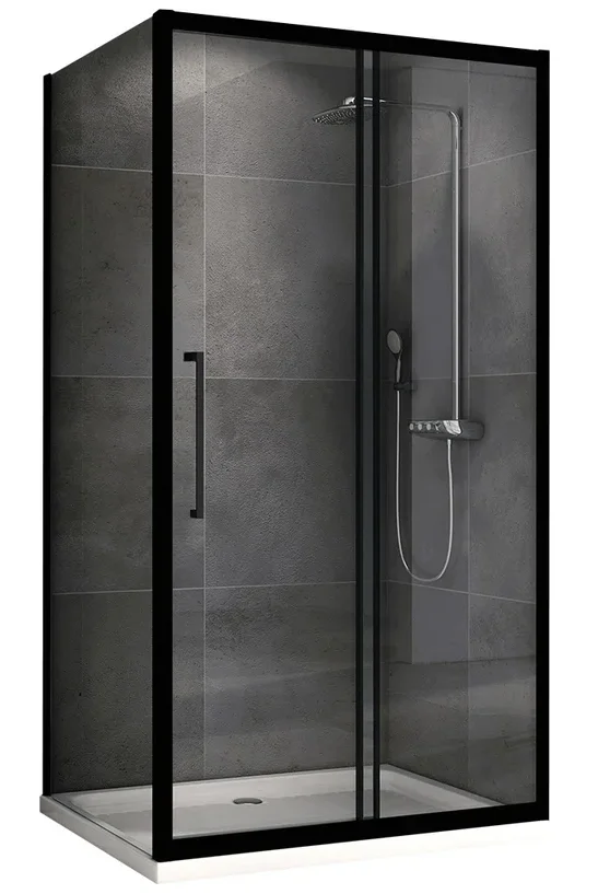 Душевой уголок Abber Schwarzer Diamant AG30110BH-S100B-S100B 110х100х195см купить,554600