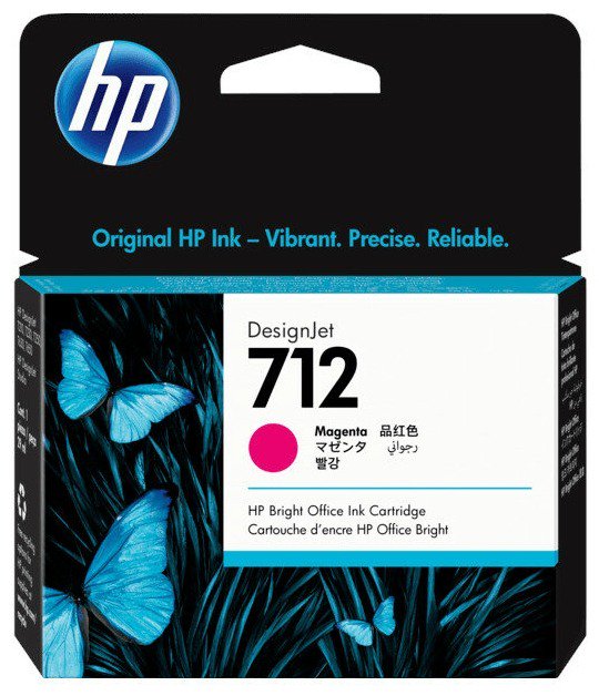Картридж HP DesignJet 3ED68A пурпурный
