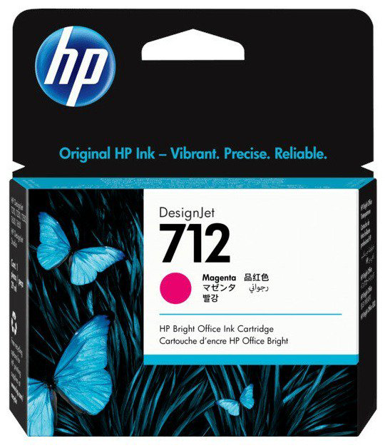Картридж HP DesignJet 3ED68A пурпурный