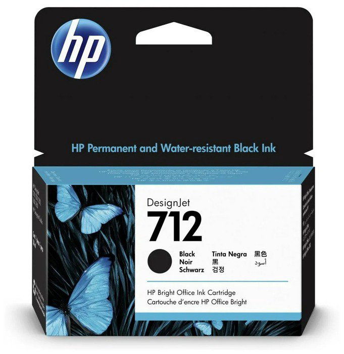 Картридж HP DesignJet 3ED70A черный