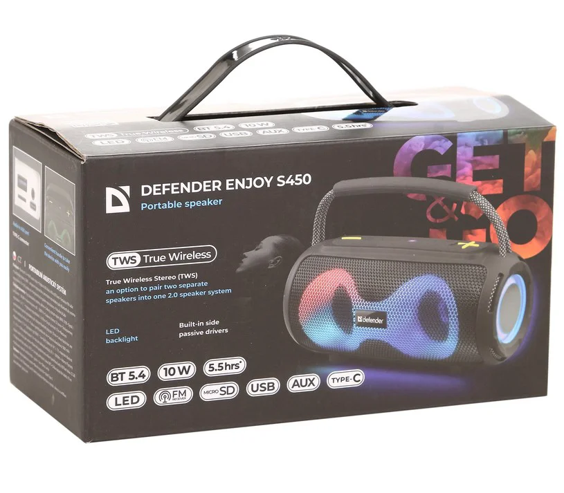 Акустическая система Defender Enjoy S450 2.0 Black