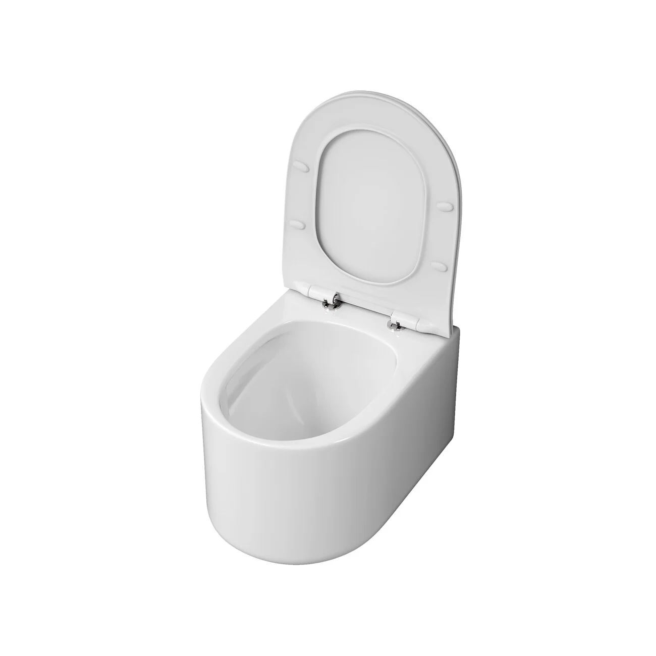 Унитаз подвесной Grossman Thin Rim GR-5606SQ 50х36х36.2см белый