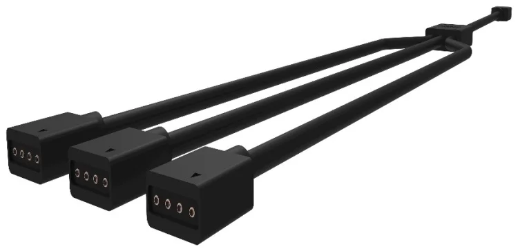 Кабель-разветвитель CoolerMaster RGB R4-ACCY-RGBS-R2 Black