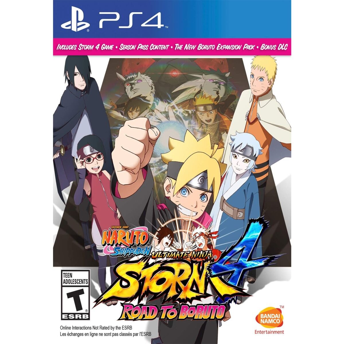 Игра для PS4 Naruto Shippuden Ultimate Ninja Storm 4 Road to Boruto