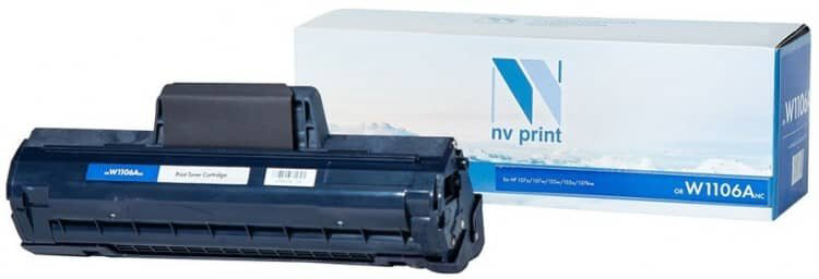 Картридж HP W1106A для HP 107a/107w черный купить,NaN