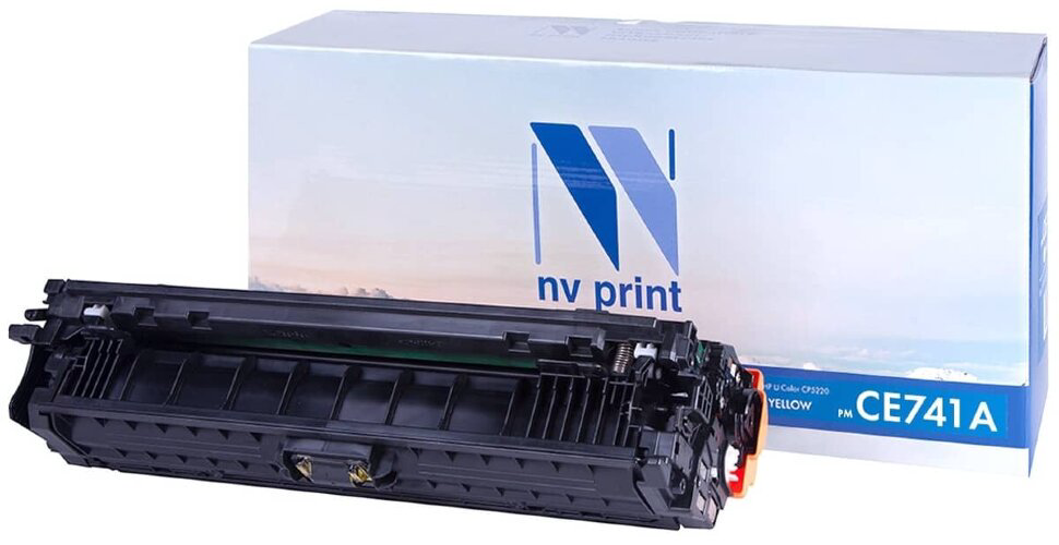 Картридж NVP CE741A Cyan для HP Color LaserJet CP5225 голубой купить,NaN