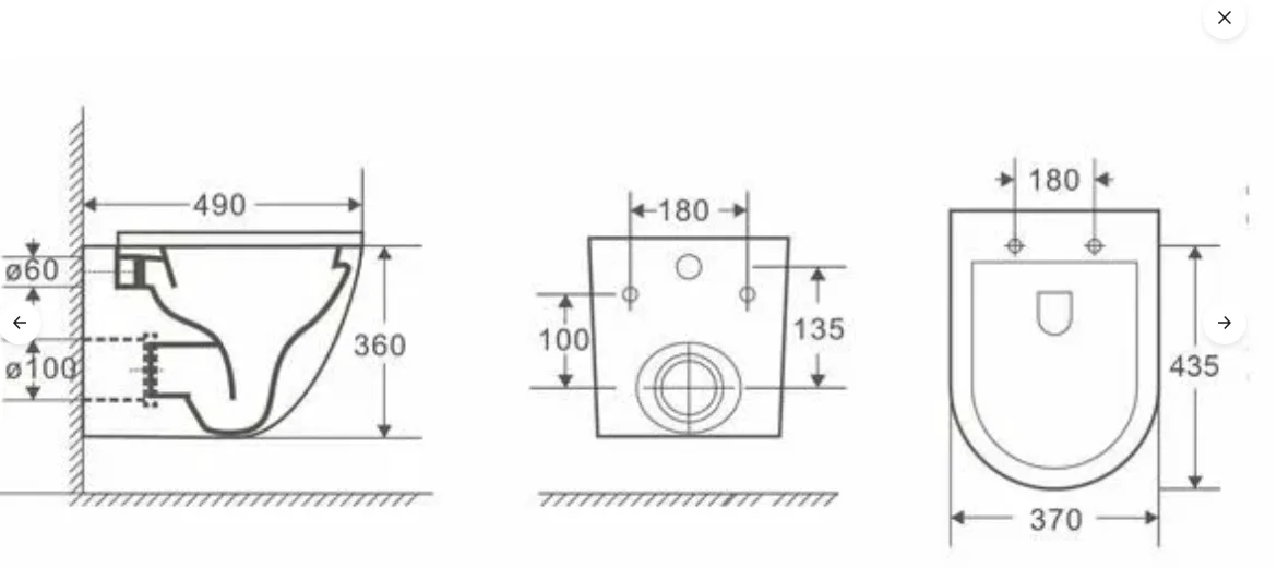 Инсталляция комплект WeltWasser MM50796 Marberg 507 + Merzbach 043 XL MT-BL + MAR 507 SE GL-WT бело-черный
