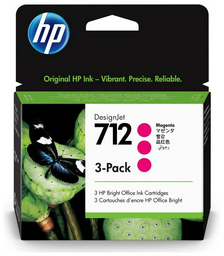 Картриджи HP DesignJet 3-Pack 3ED78A пурпурные