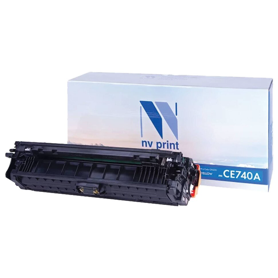 Картридж NVP CE740A для HP Color LaserJet черный