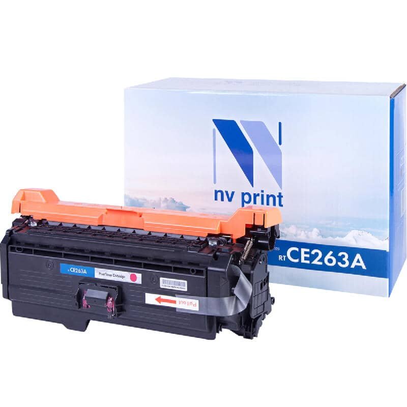 Картридж NVP CE263A для HP Color LaserJet пурпурный