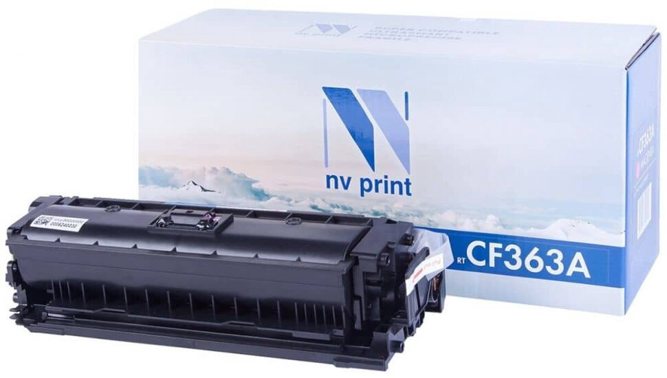 Картридж NVP CF363A Magenta для HP Color LaserJet пурпурный купить,NaN