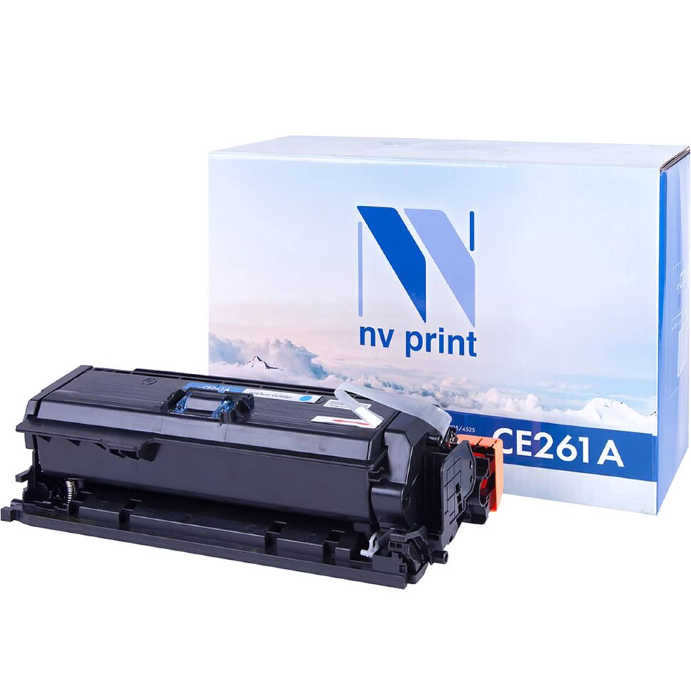 Картридж NVP CE261A для HP Color LaserJet голубой купить,NaN