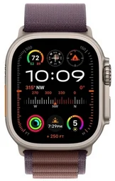 Смарт-часы Apple Watch Ultra Series 2 GPS + Cellular Alpine Loop S 49 мм серебристый-фиолетовый