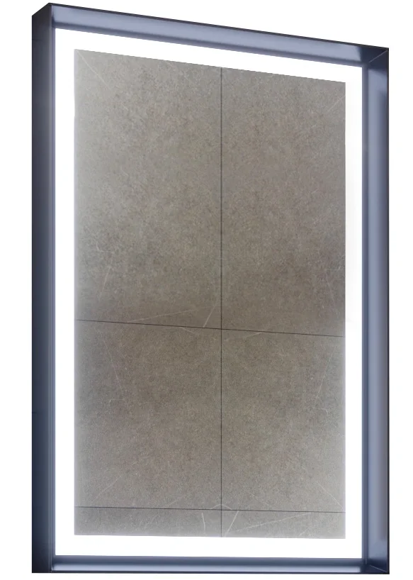 Зеркало Orka Craft LED 60x90см антрацит купить,NaN