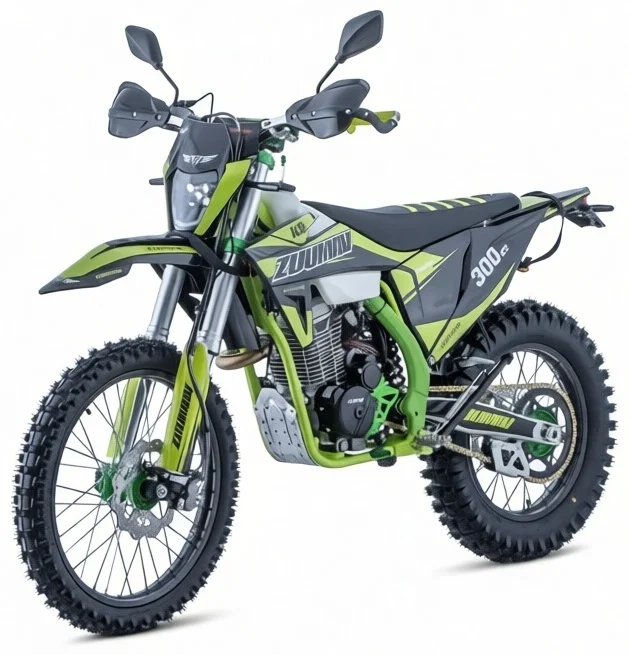 Мотоцикл Zuumav K6 YB300HR зеленый купить,NaN