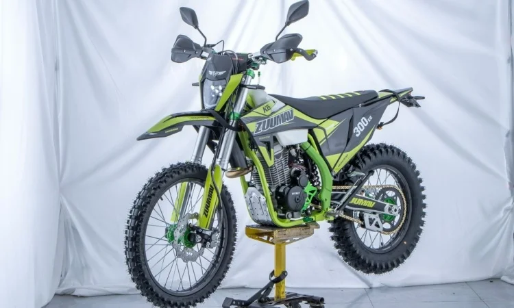 Мотоцикл Zuumav K6 YB300HR зеленый купить,NaN