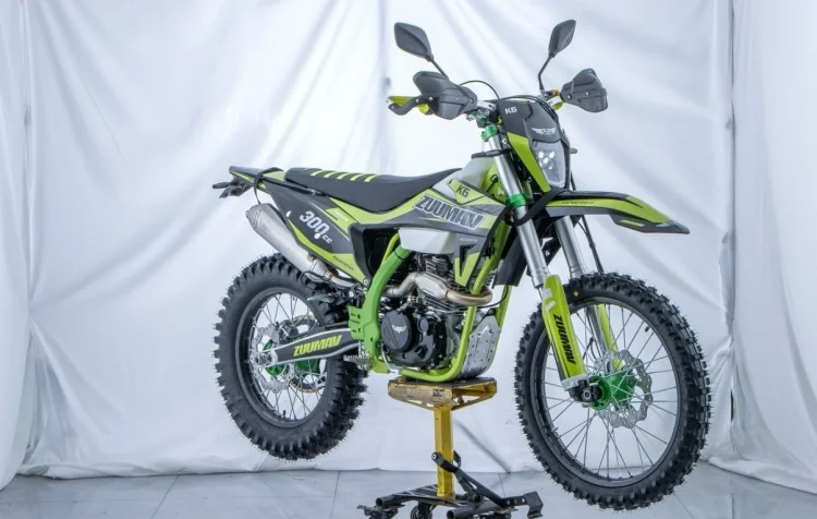 Мотоцикл Zuumav K6 YB300HR зеленый купить,NaN