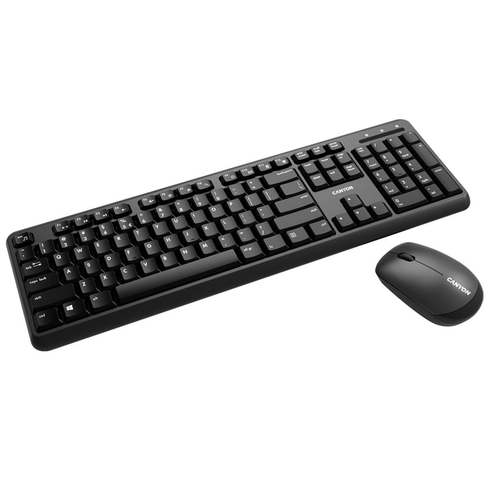 Клавиатура+мышь Canyon SET-W20 CNS-HSETW02-RU черная