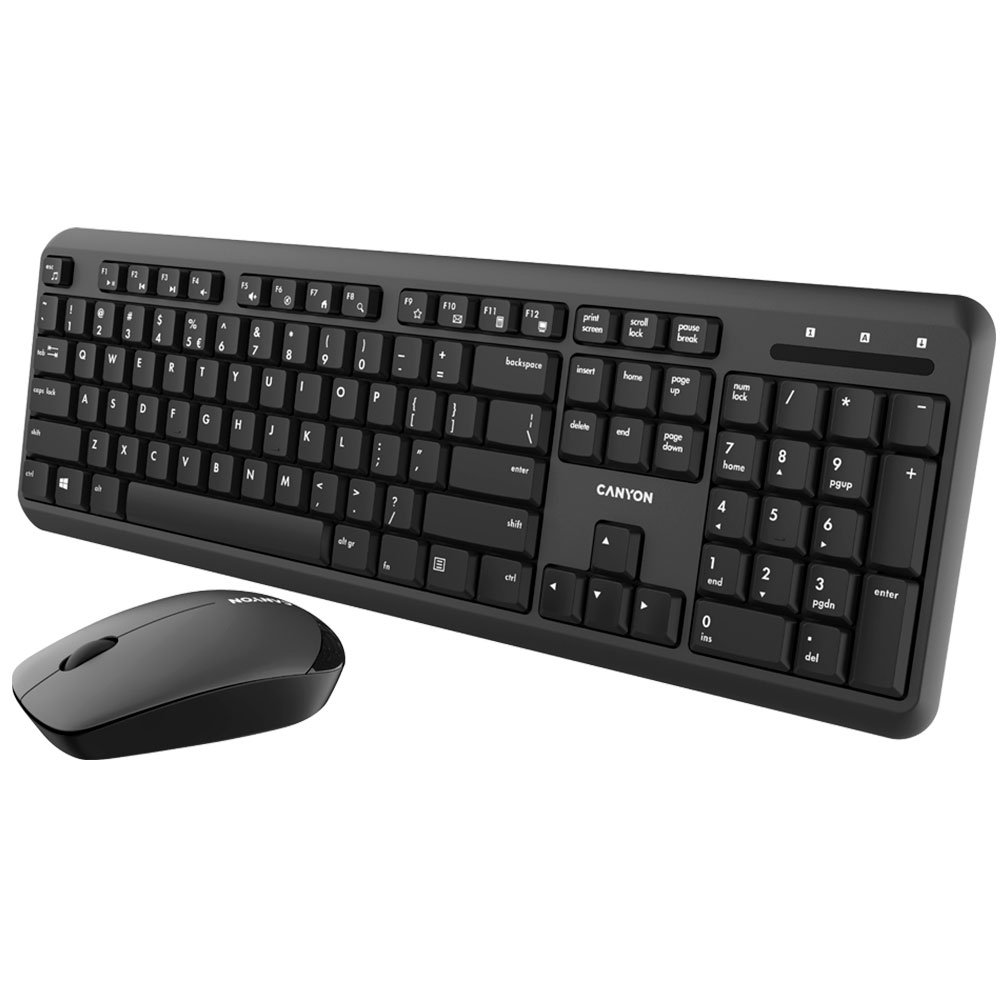 Клавиатура+мышь Canyon SET-W20 CNS-HSETW02-RU черная купить,0