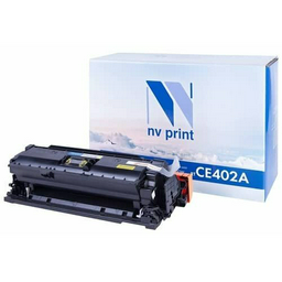 Картридж NVP CE402A Yellow для HP Color LaserJet желтый