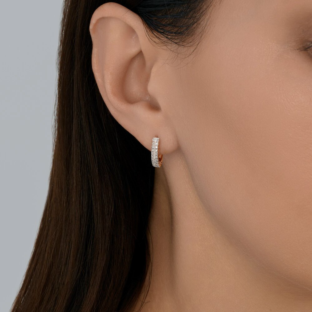 Серьги Diamant 51-220-02916-1 вес 1.65 г золото, бриллиант купить,290828