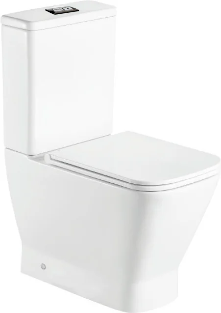 Унитаз компакт WW Rotbach 011 GL-WT 62х36.5х80.5см белый