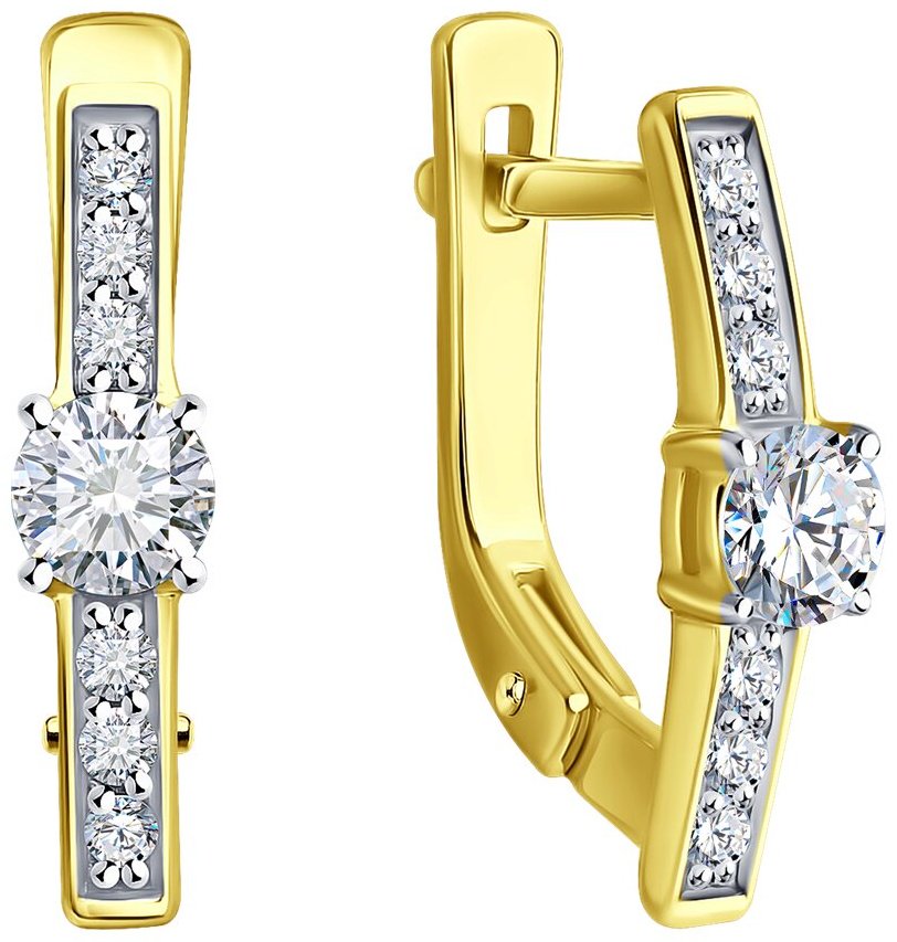 Серьги Diamant 53-220-02491-1 вес 2.49 г золото, рубин купить,835175