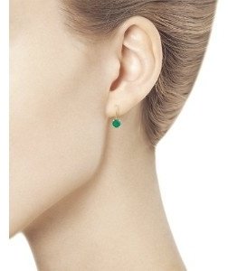 Серьги SOKOLOV 727430 вес 0.69 г золото, агат купить,58998