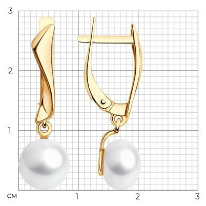 Серьги Diamant 93-321-02082-1 вес 3.26 г серебро, культивированный жемчуг - ForteMarket Серьги Diamant 93-321-02082-1 вес 3.26 г серебро, культивированный жемчуг купить,12405