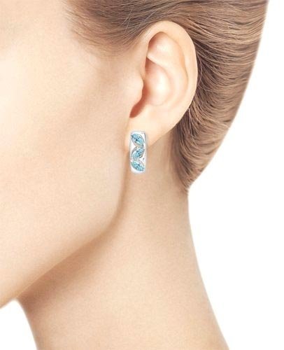 Серьги Diamant 94-320-00633-1 вес 2.69 г серебро, топаз купить,18786