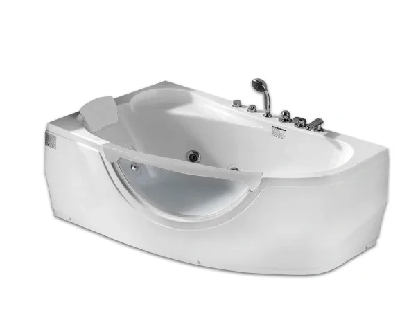 Ванна Gemy G9046 B L 161х96х68см белый купить,NaN