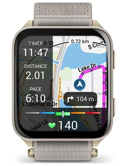 Смарт-часы Garmin Venu X1 010-02980-09 46 мм золотистый-серый