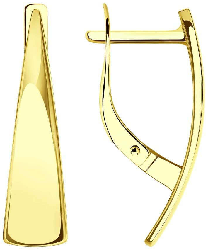 Серьги SOKOLOV 029108-2 вес 2.57 г золото, без вставок купить,300678