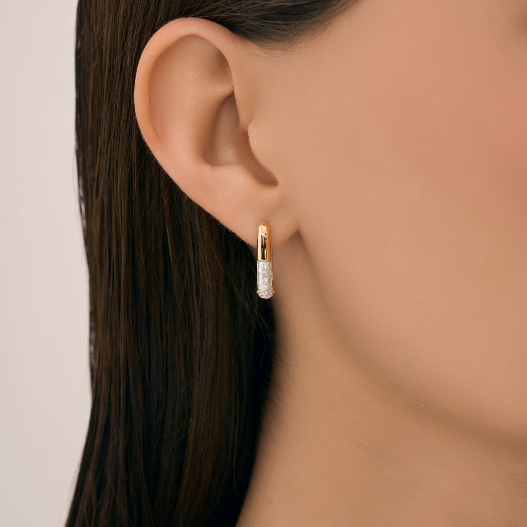 Серьги Diamant 51-120-02981-1 вес 4.14 г золото, фианит купить,350365