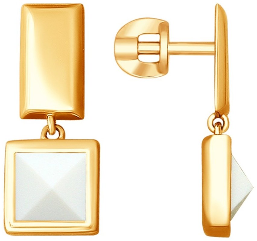 Серьги SOKOLOV 93020849 вес 2.63 г серебро, ситалл купить,24997