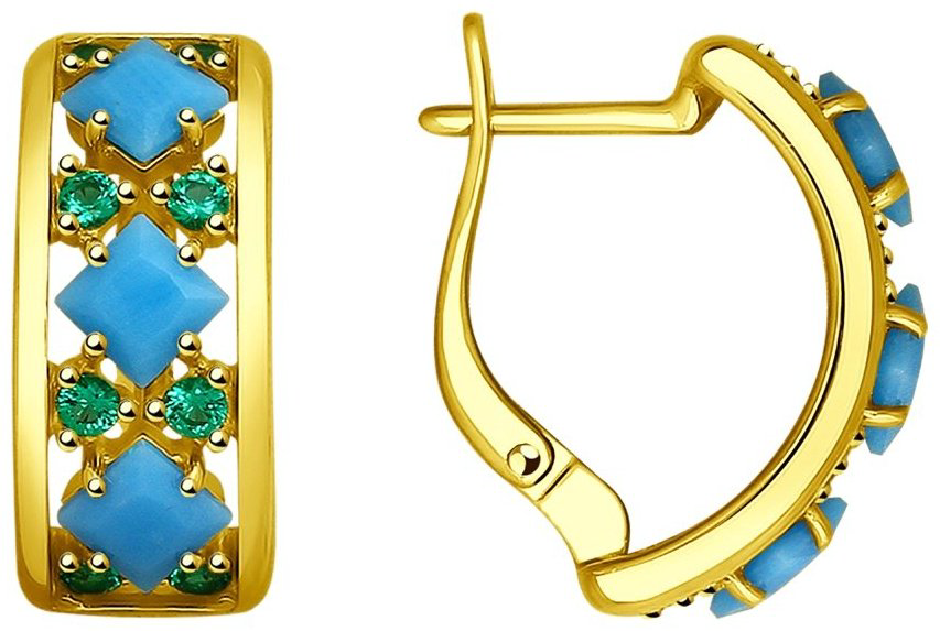 Серьги SOKOLOV 93020859 вес 5.13 г серебро, ситалл - ForteMarket Серьги SOKOLOV 93020859 вес 5.13 г серебро, ситалл купить,48992