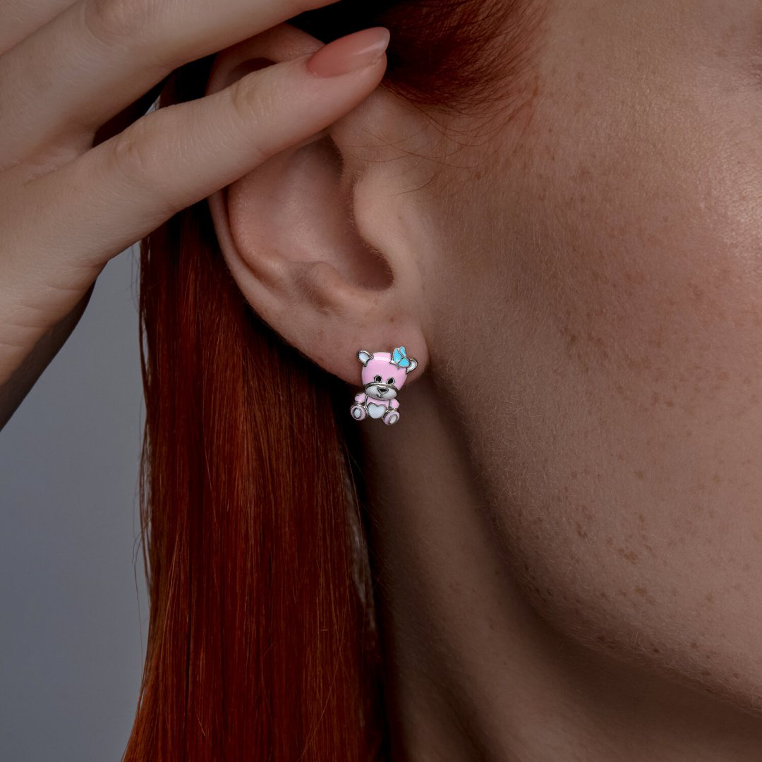 Серьги SOKOLOV 94026769 вес 2.45 г серебро, эмаль купить,17742