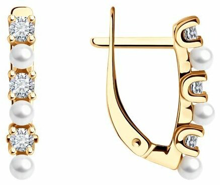Серьги SOKOLOV 92022777 вес 2 г серебро, культивированный жемчуг - ForteMarket Серьги SOKOLOV 92022777 вес 2 г серебро, культивированный жемчуг купить,19954