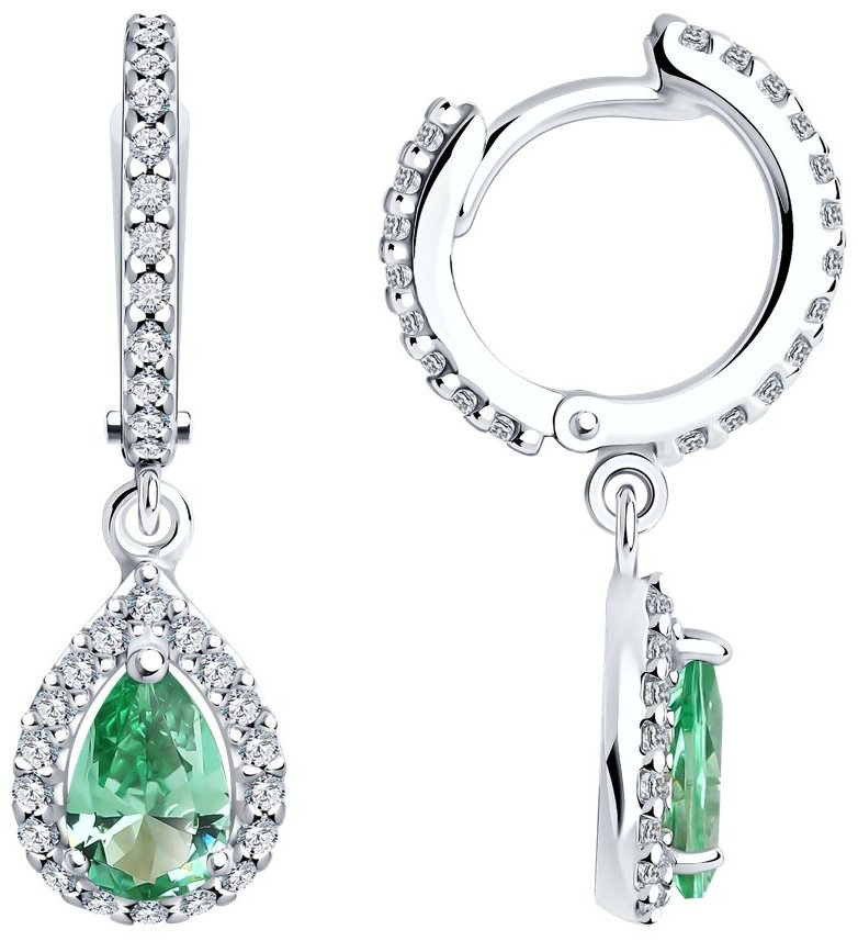Серьги SOKOLOV 92022811 вес 3.57 г серебро, ситалл - ForteMarket Серьги SOKOLOV 92022811 вес 3.57 г серебро, ситалл купить,26860