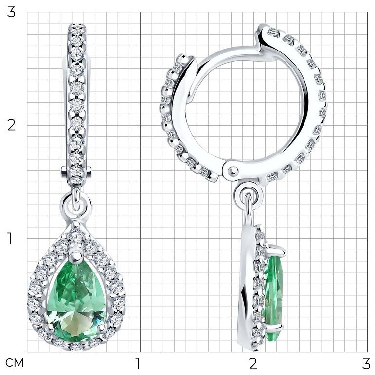 Серьги SOKOLOV 92022811 вес 3.57 г серебро, ситалл - ForteMarket Серьги SOKOLOV 92022811 вес 3.57 г серебро, ситалл купить,26860