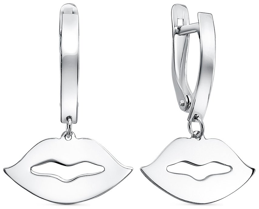 Серьги Teosa 10229-2349-00 вес 2.62 г серебро, без вставок купить,NaN