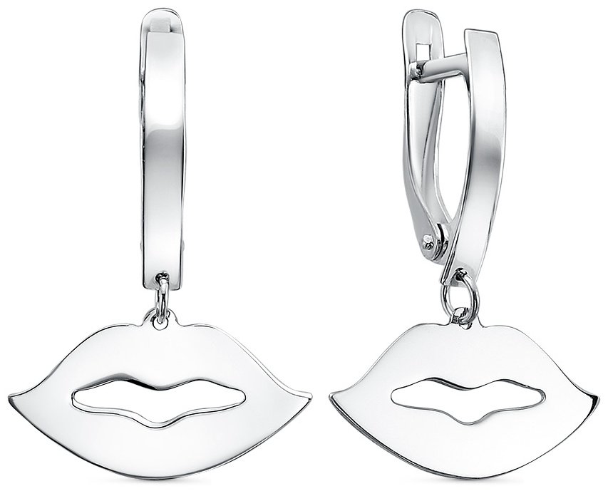 Серьги Teosa 10229-2349-00 вес 2.62 г серебро, без вставок купить,NaN