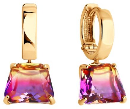 Серьги SOKOLOV 92022831 вес 5.78 г серебро, ситалл купить,30780